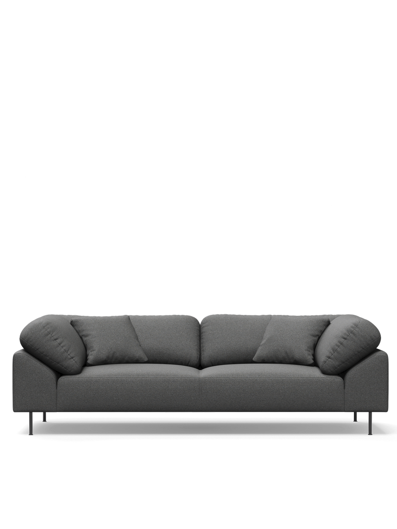 Collar 2.5-seater - Dark grey