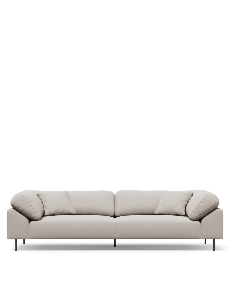 Collar 3-seater - Natural bouclé