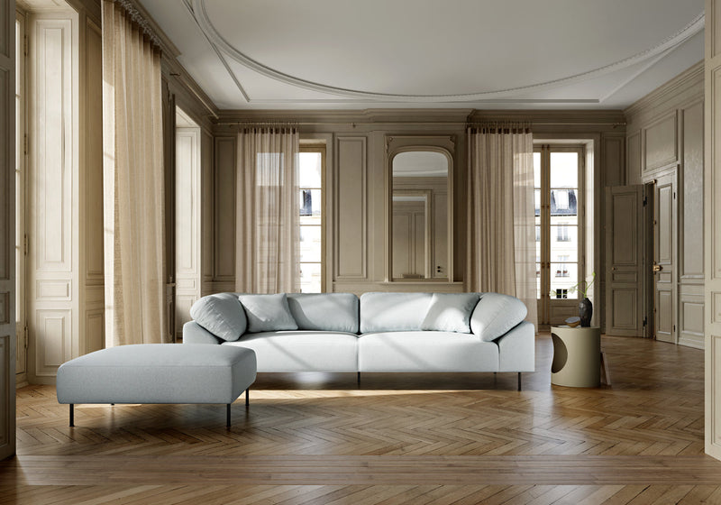 Collar 3-seater - Light grey