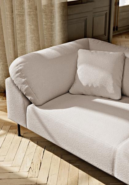 Collar 3-seater - Natural bouclé