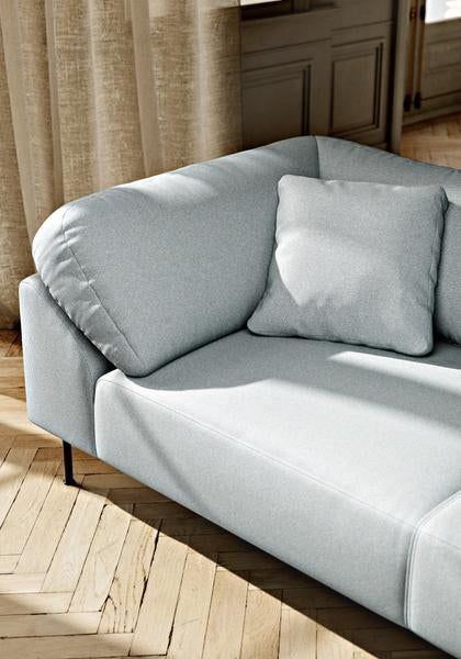 Collar 2-seater - Light grey