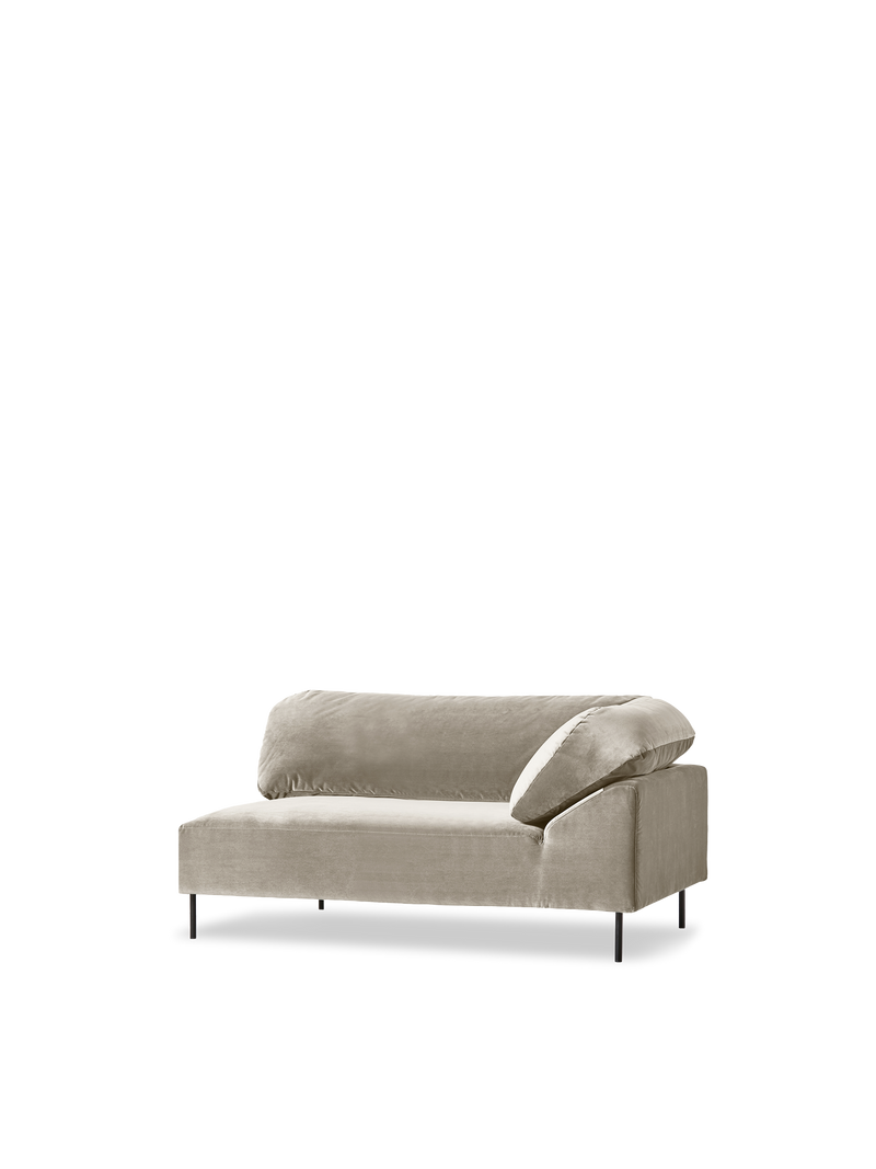 Collar open end left (arm right) - Beige