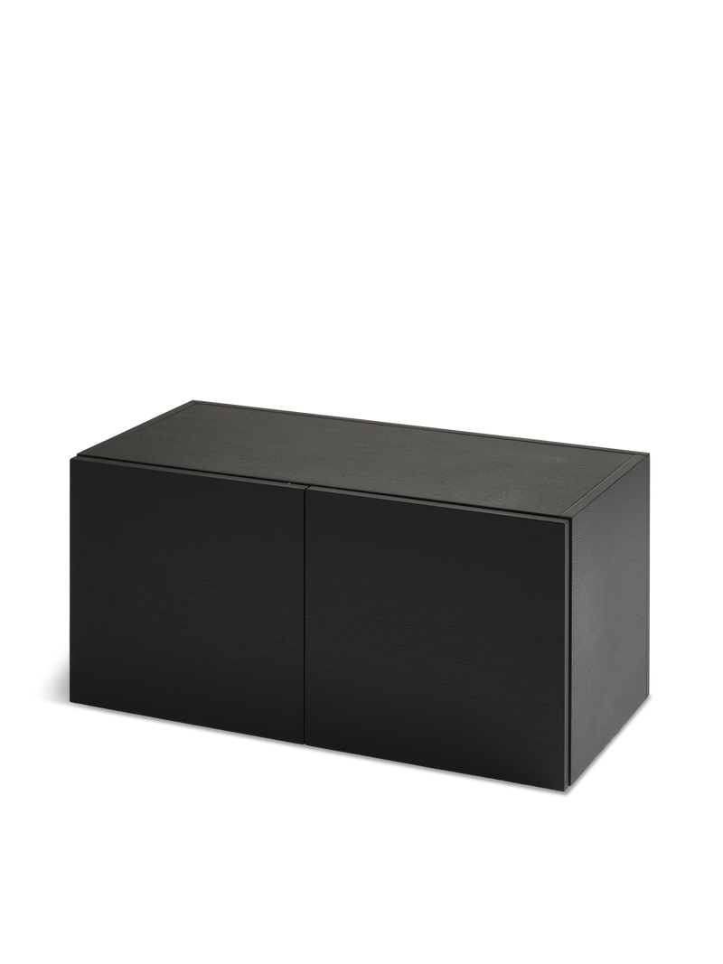Elevate 2-door cabinet - Black