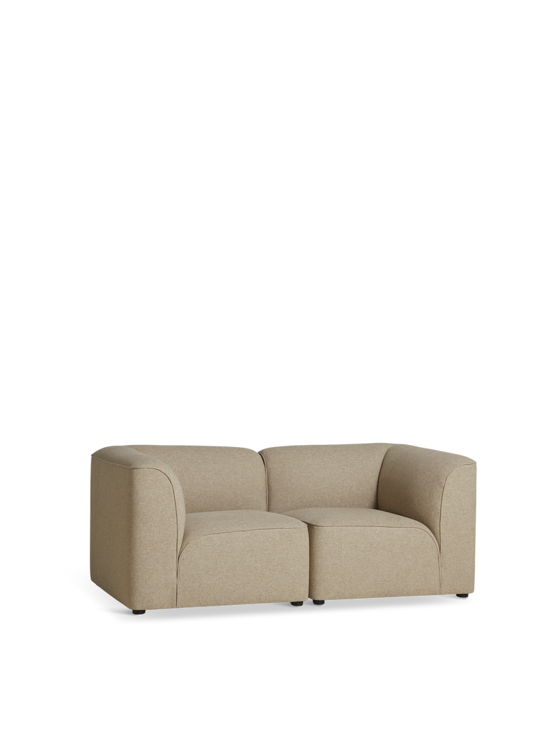 Flora 2-seater - Warm beige