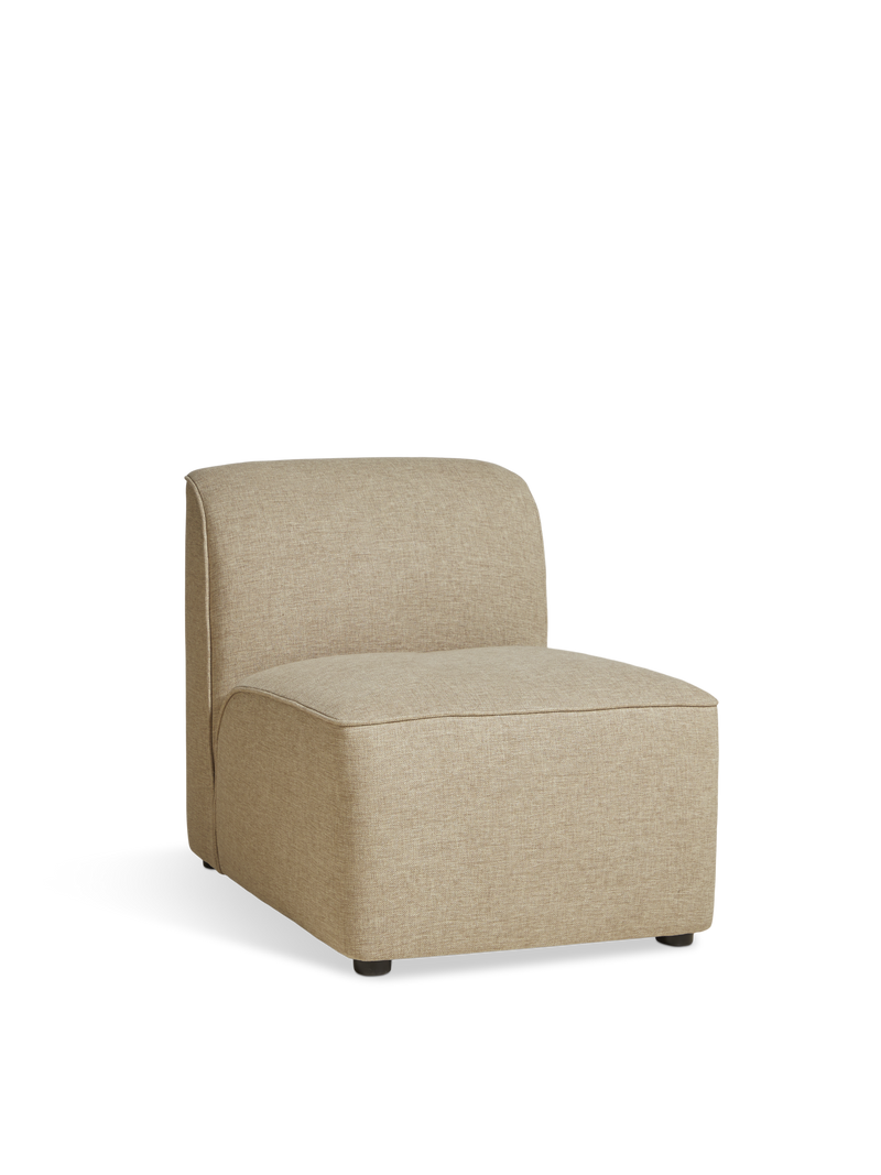 Flora middle module (66 cm) - Warm beige