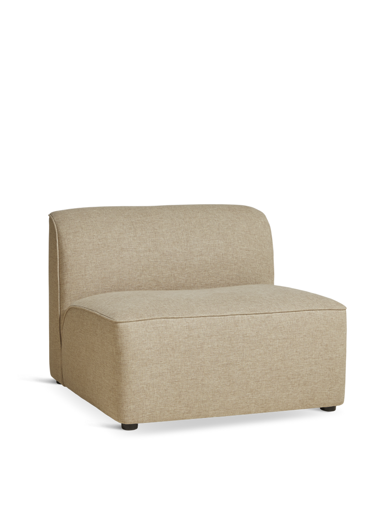 Flora middle module (90 cm) - Warm beige