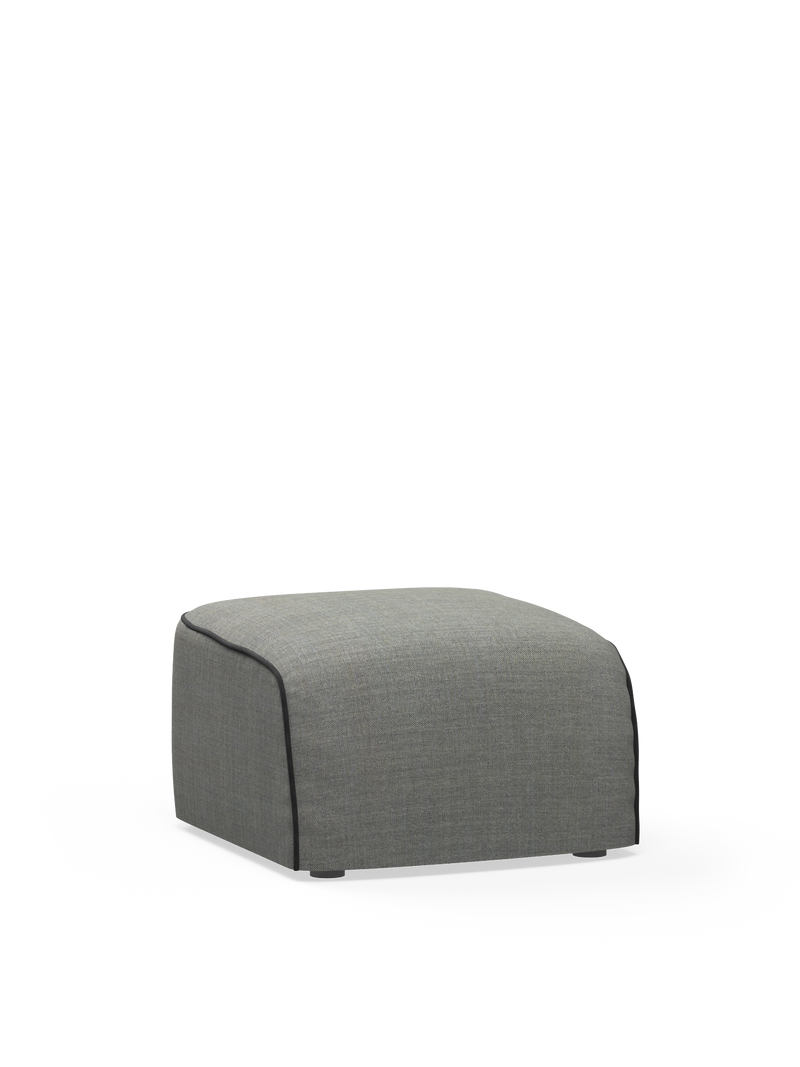 Flora pouf - Dark grey