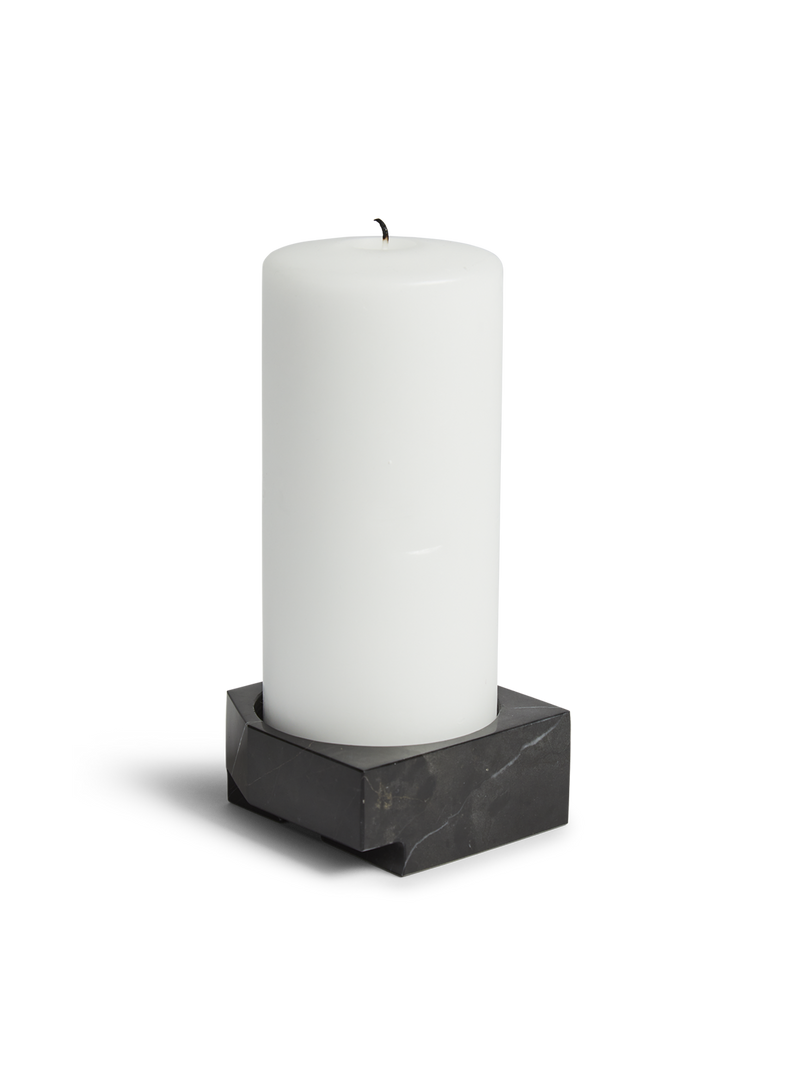 Jeu de dés 3 candle holder - Black
