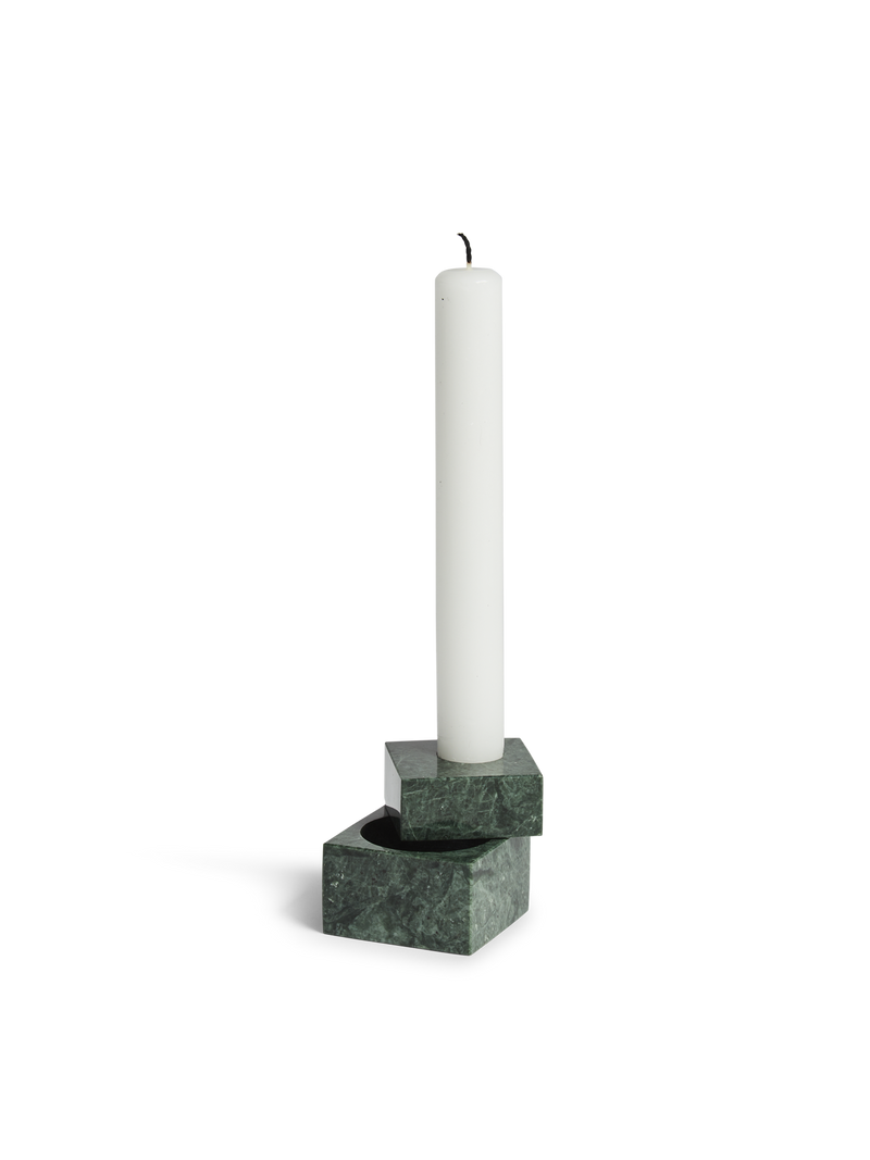 Jeu de dés 1 candle holder - Green