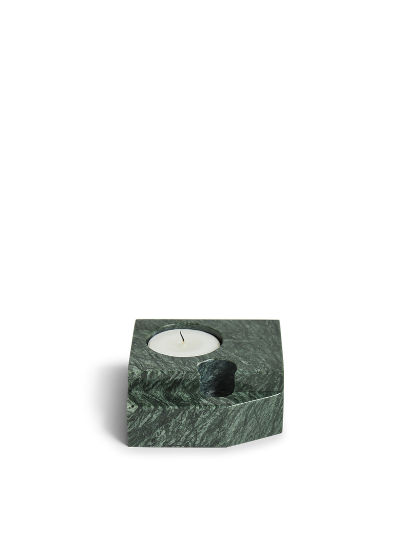 Jeu de dés 3 candle holder - Green