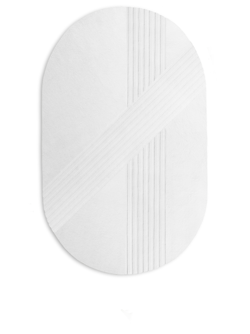 Kyoto teppe (210 x 340 cm) - Off white