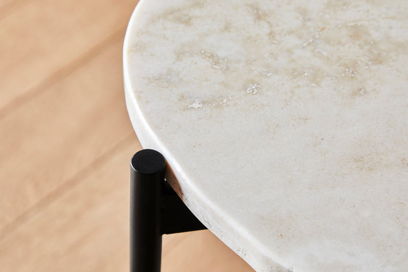 La Terra occasional table (Medium) - Ivory