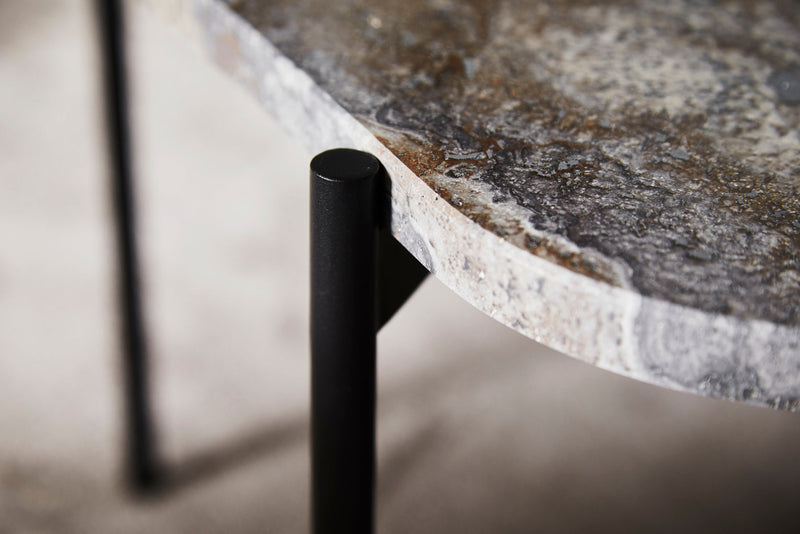 La Terra occasional table (Large) - Grey melange