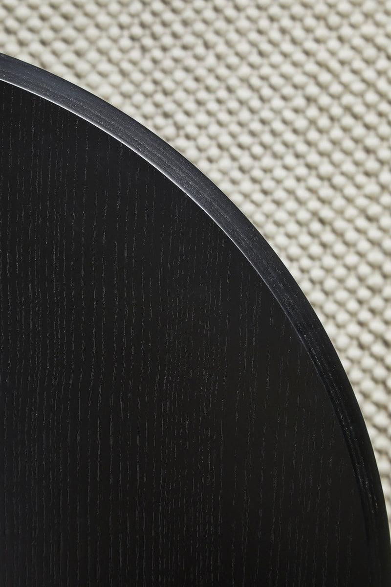 Soround kaffebord - Black ash (Ø75xH40,50)