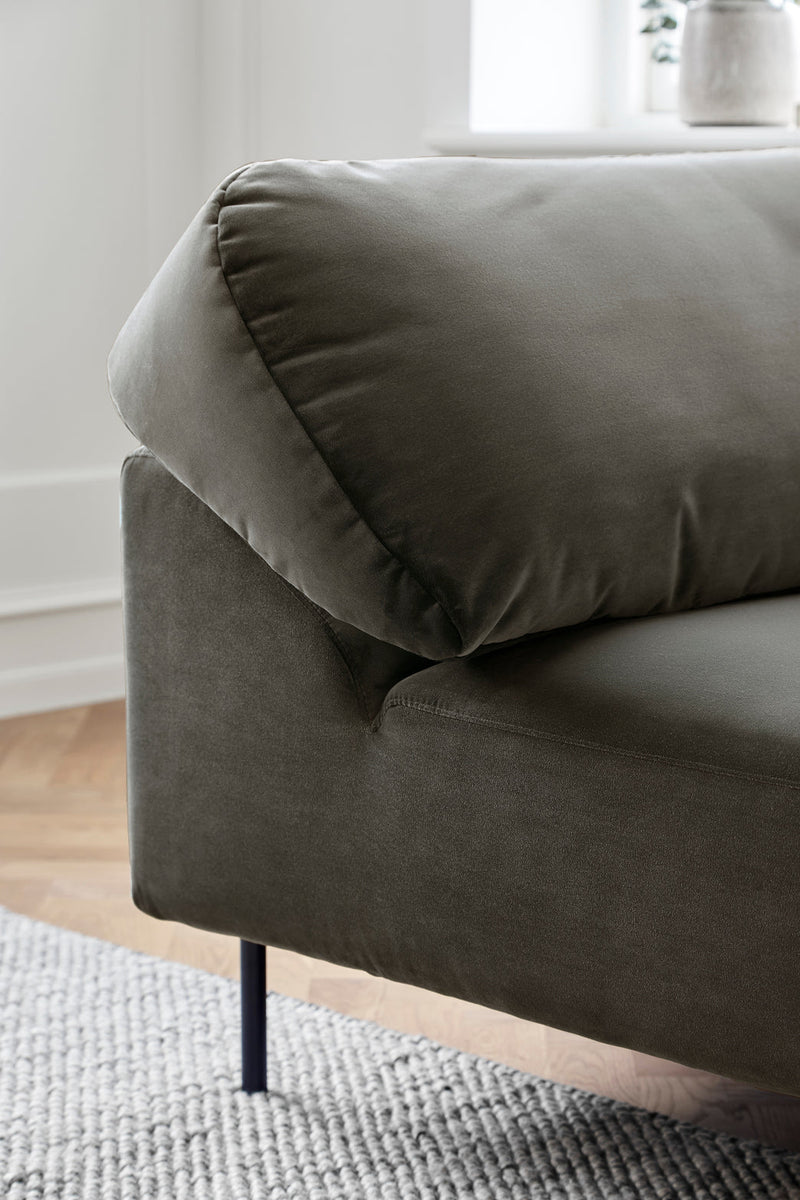 Collar 2-seater - Taupe