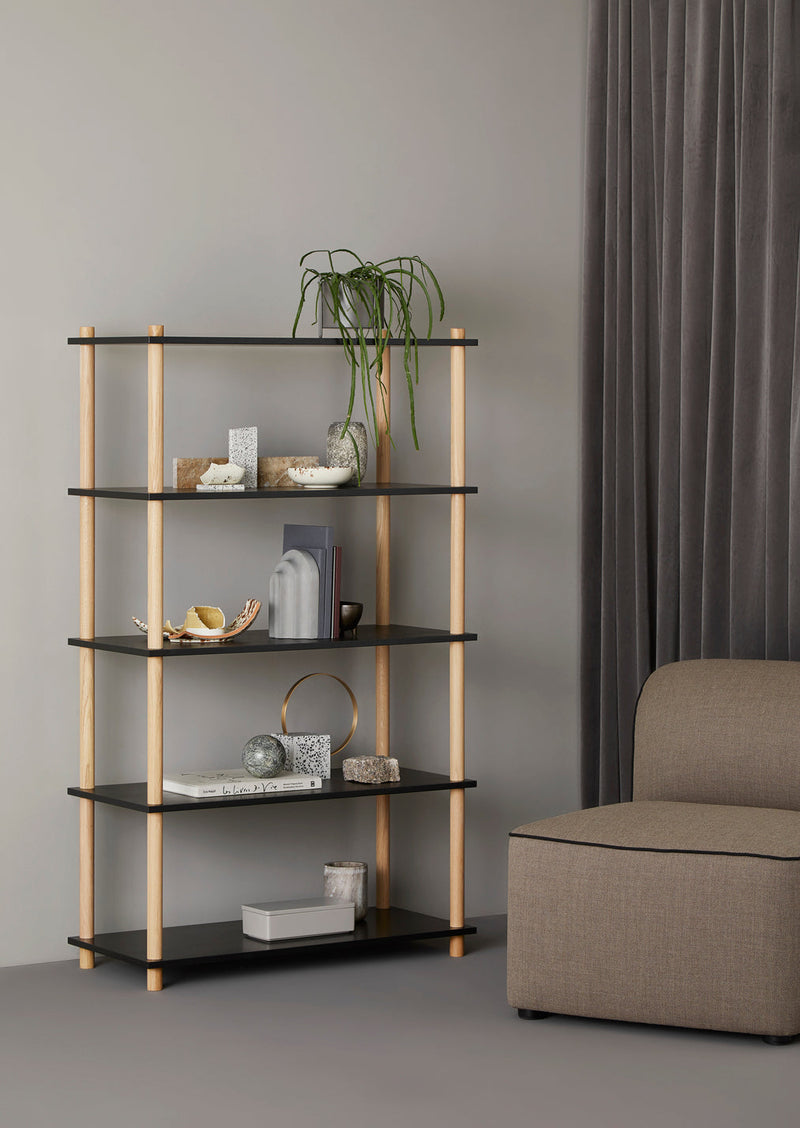 Elevate hylle E - Black