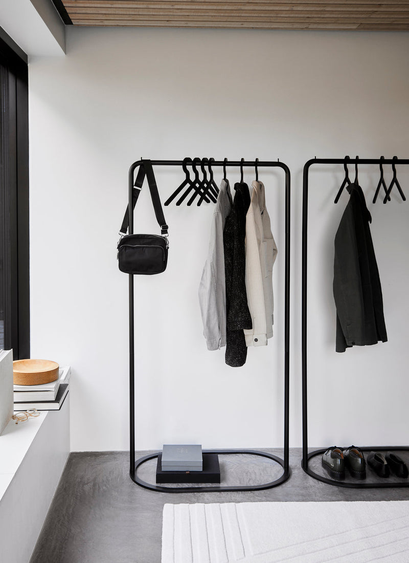 Knaegt coat rack - Black/black