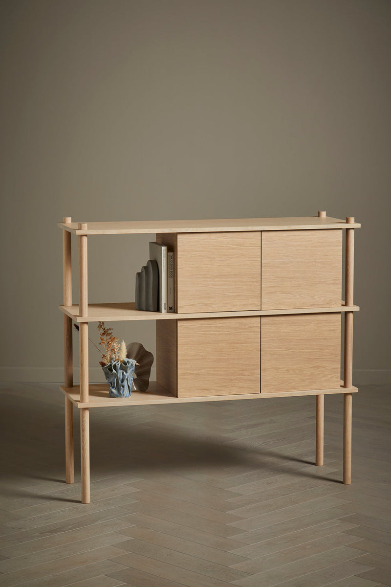 Elevate 2-door cabinet - eik
