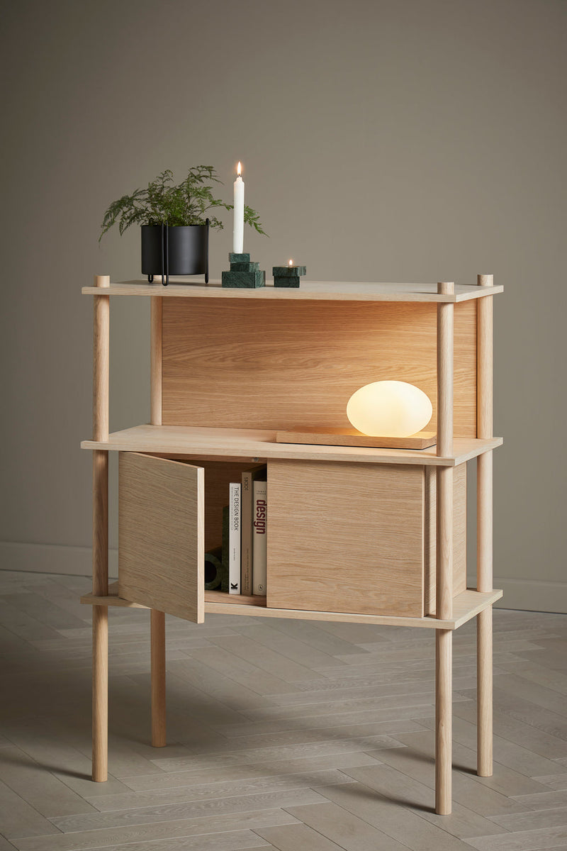Elevate 2-door cabinet - eik