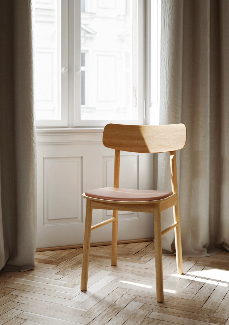 Soma spisestol - oljet eik W/Leather