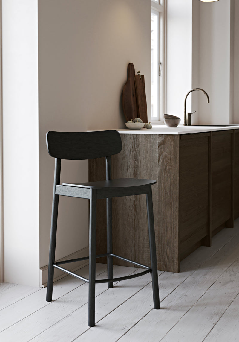 Soma bar stool - hvitpigmentert eik
