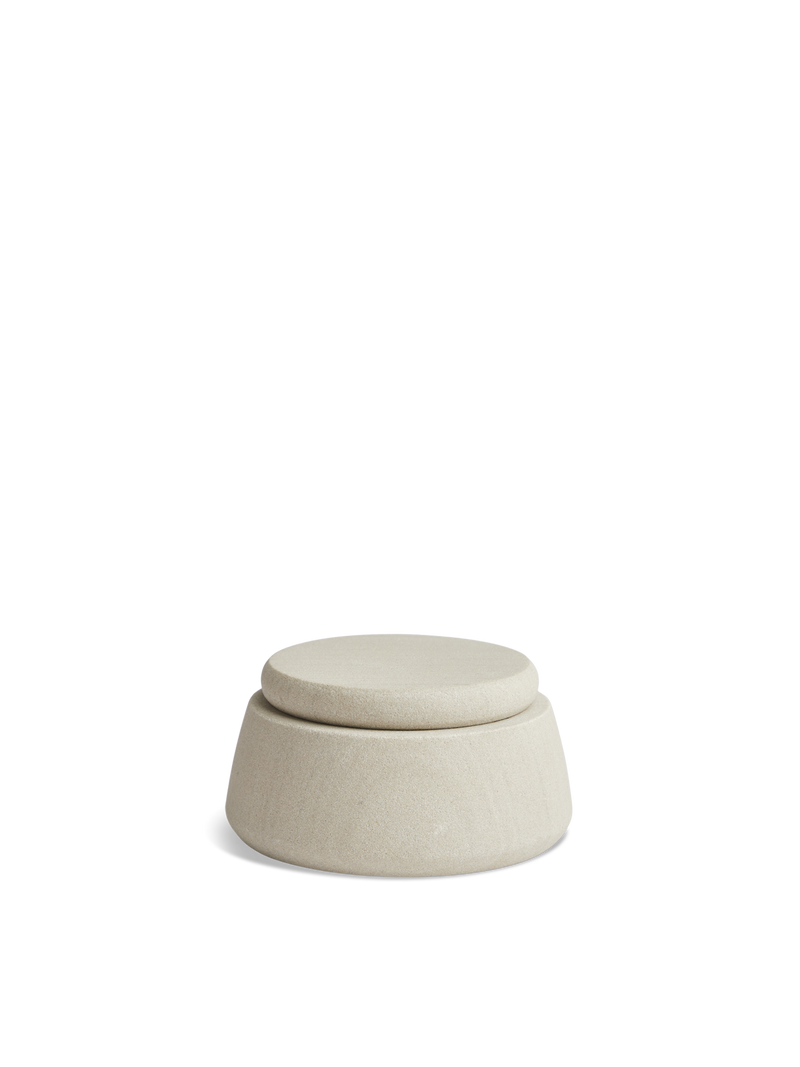 Serene jar low - Grey sandstone
