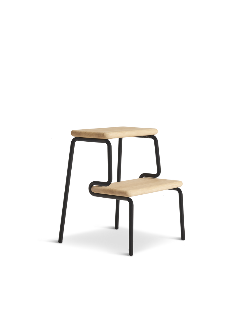 Slalom Step Stool - eik
