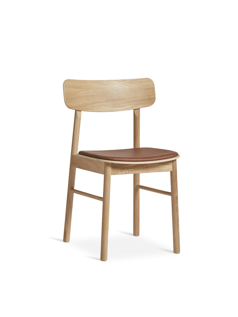 Soma spisestol - oljet eik W/Leather