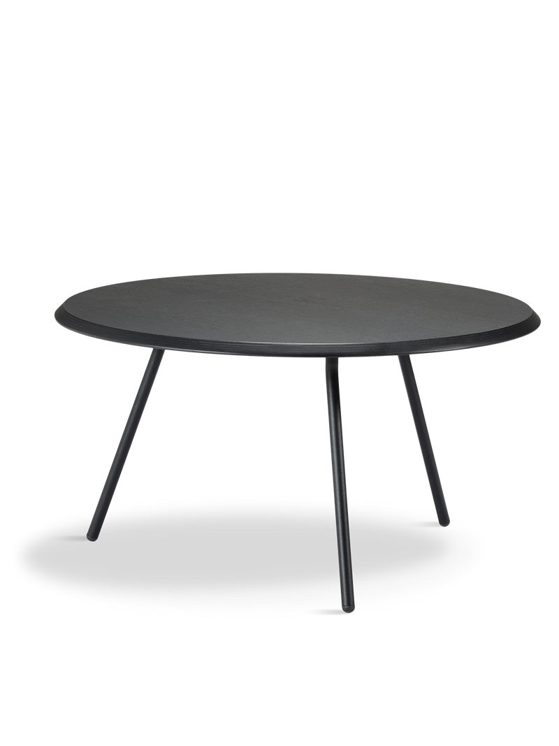 Soround kaffebord - Black ash (Ø75xH40,50)