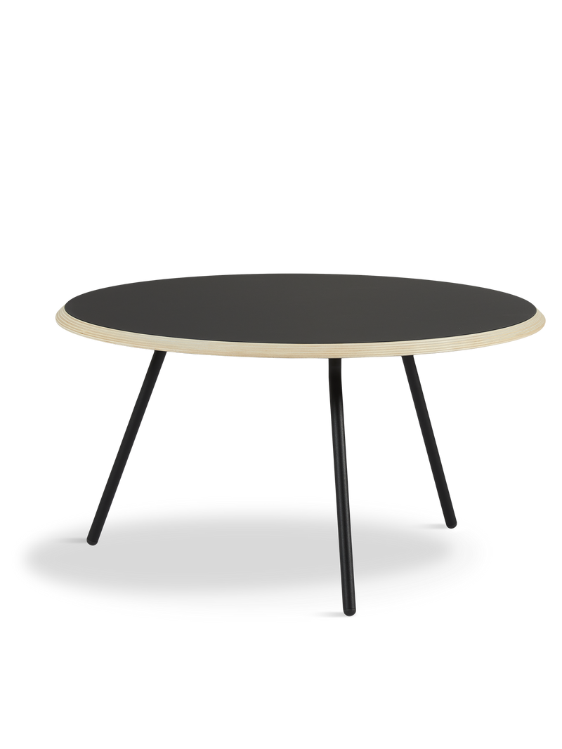 Soround kaffebord - Black (Ø75xH40,50)