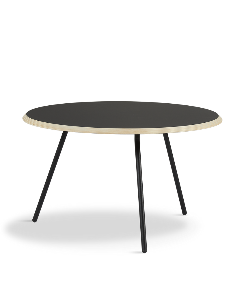 Soround kaffebord - Black (Ø75xH44,50)