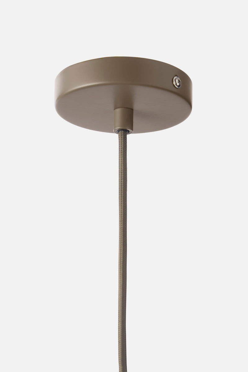 Stone pendellampe (Small) - Taupe