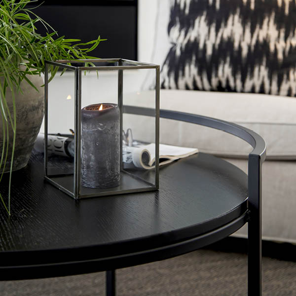 Capulus Sofabord Ø 90 cm Black