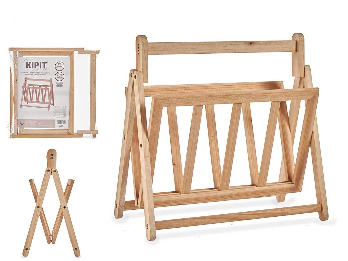 Blad-/avis kurv i tre - Tilbudspris - Hjem & Fritidsshoppen.no