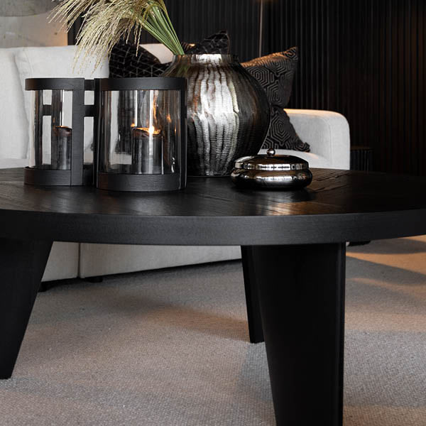 CADEN Sofabord Ø 130 cm Black