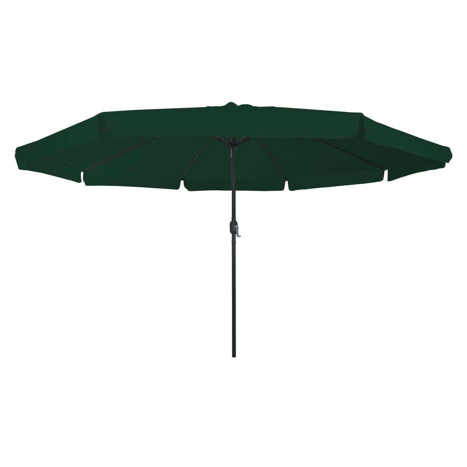 Hageparasol ø395x245 cm Grønn