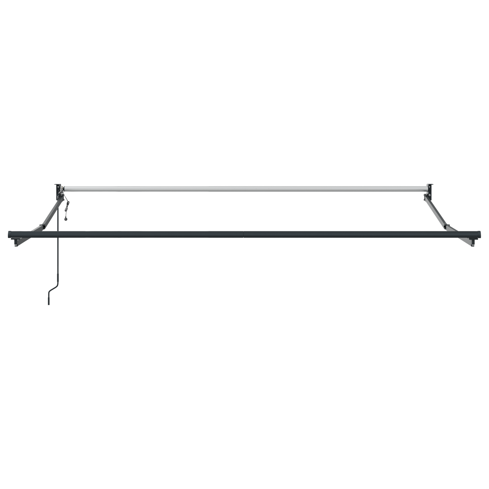 Automatisk Uttrekkbar Markise Rød 300x250 cm