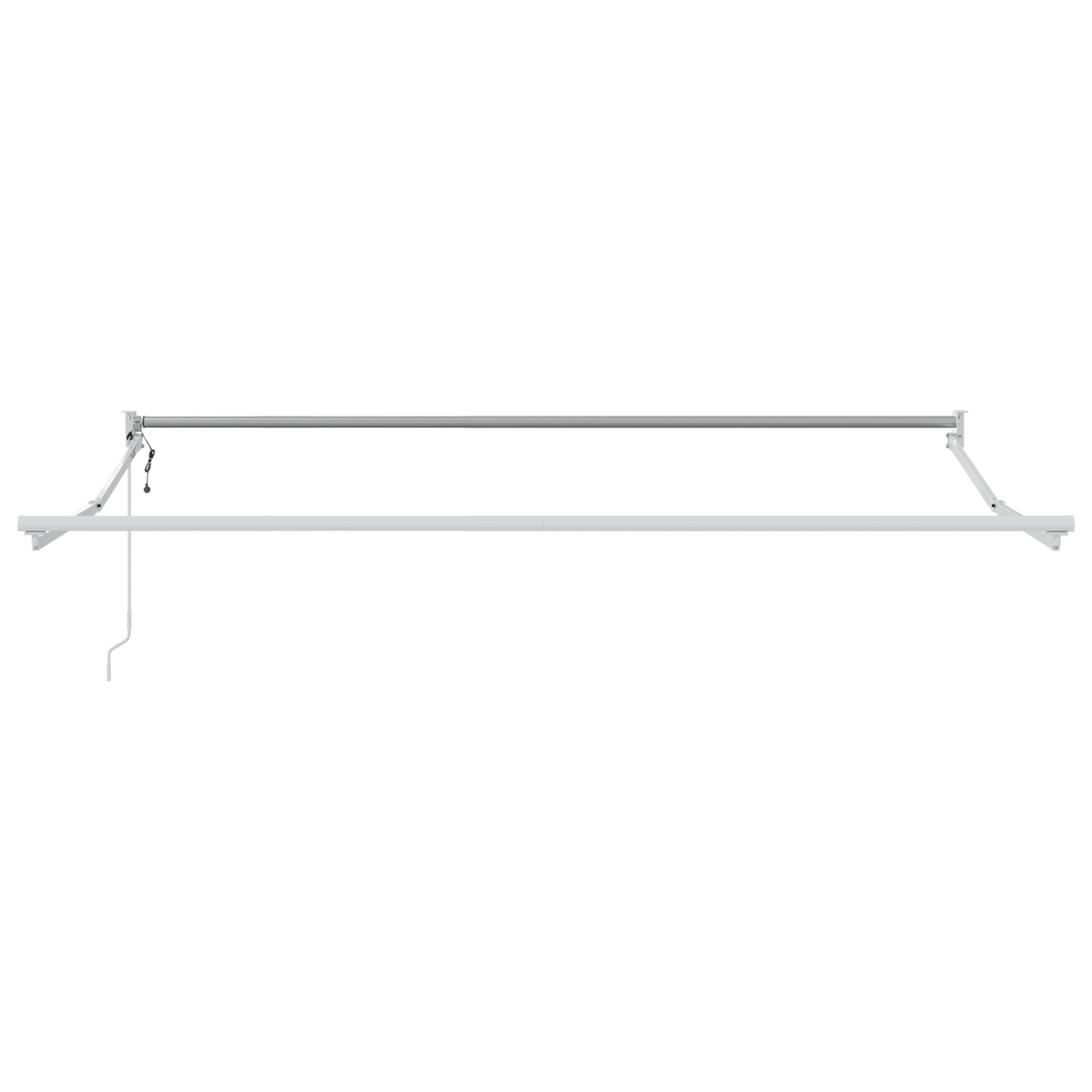 Automatisk Uttrekkbar Markise Svart 350x250 cm