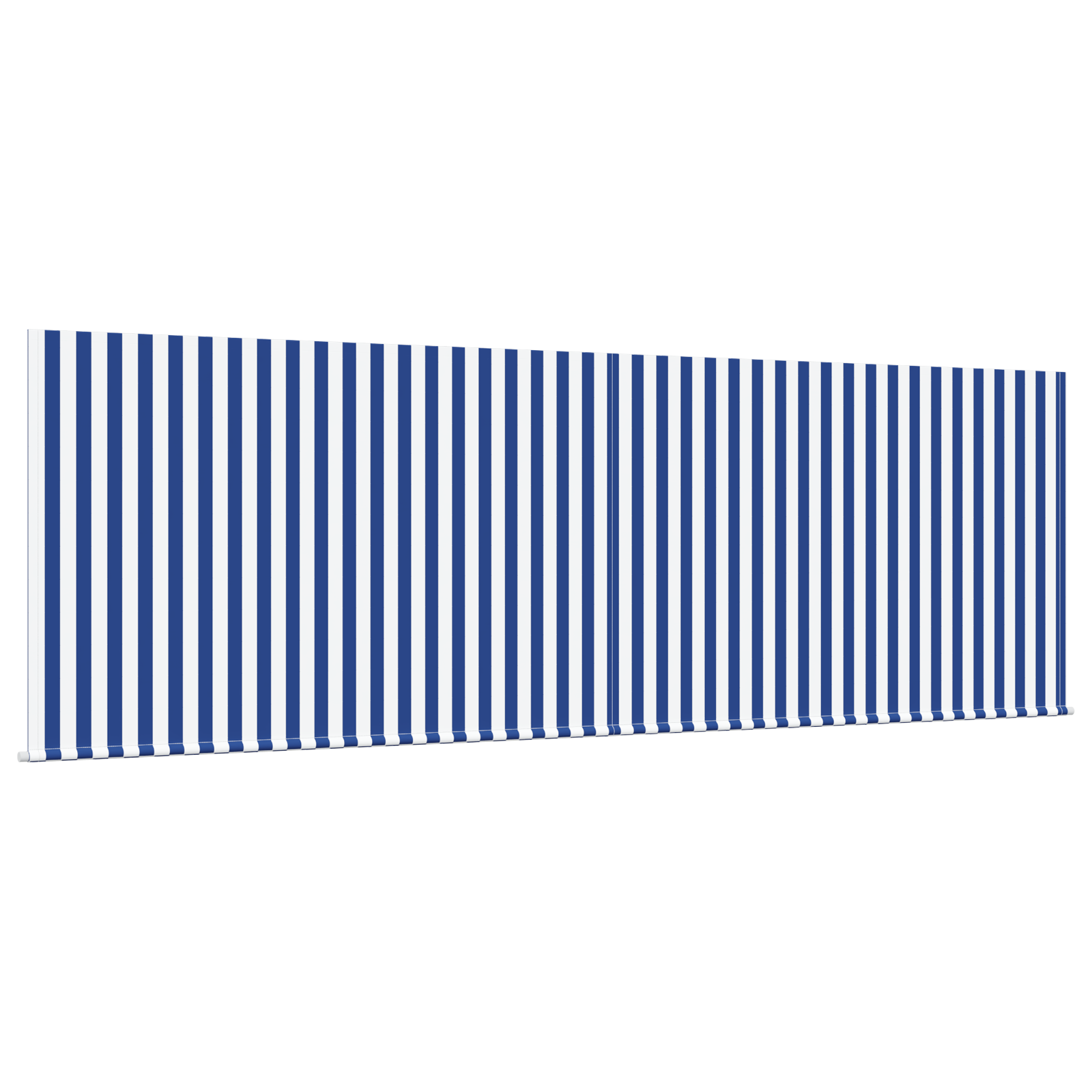 Innvendbar Markise Blå og hvite striper 400 × 300 cm