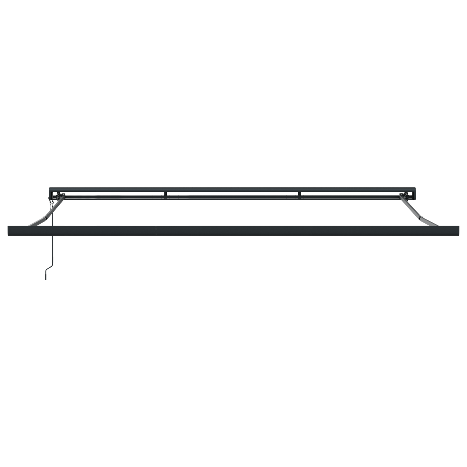 Automatisk Uttrekkbar Markise Flerfarget Stripe 400x300 cm