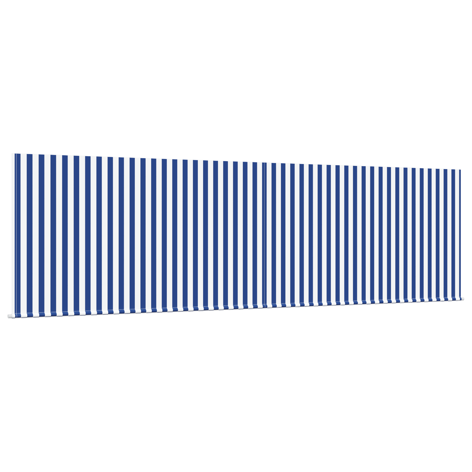 Innvendbar Markise Blå og hvit Antrasittgrå 450 × 300 cm