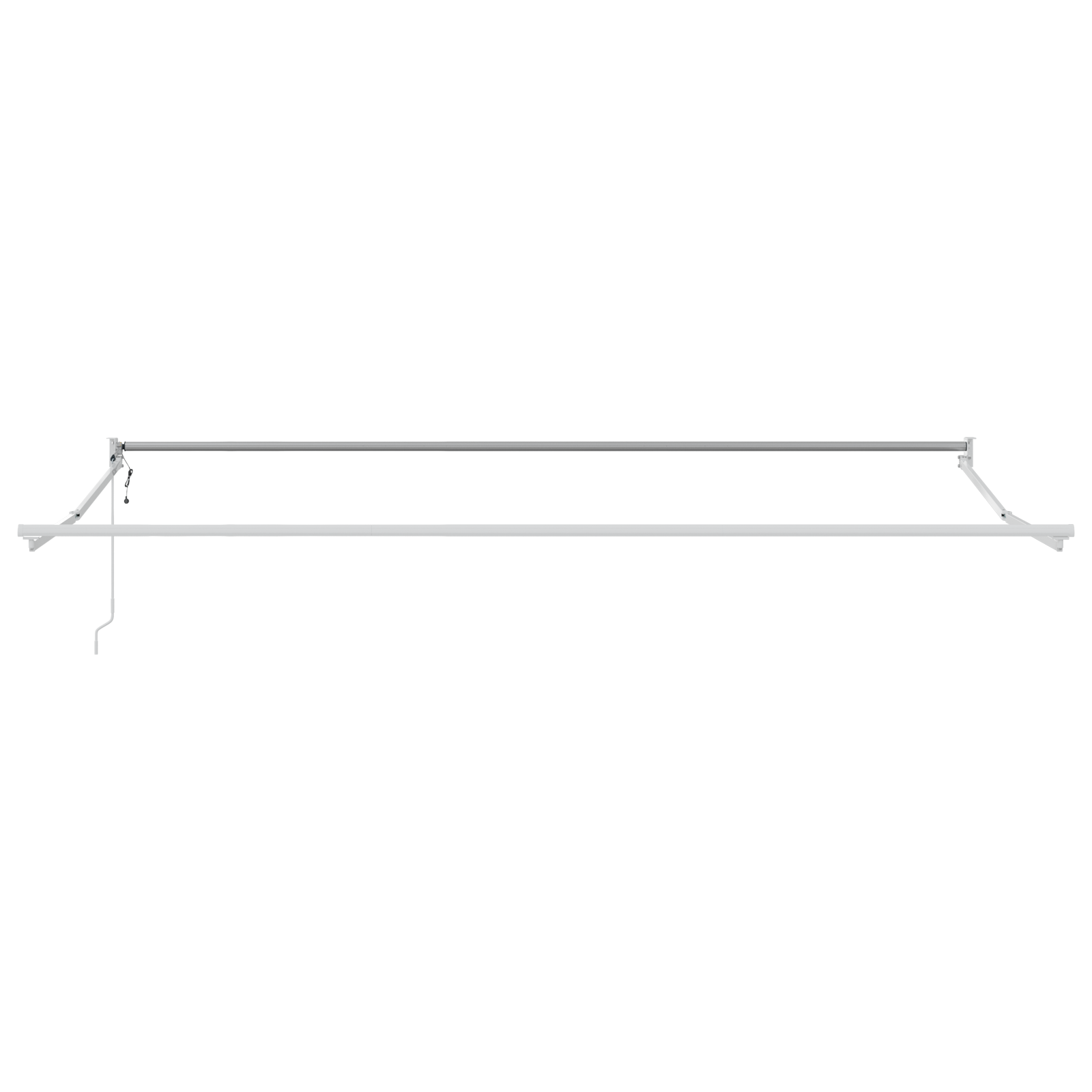 Innvendbar Markise Flerfarget 500x300 cm Stoff