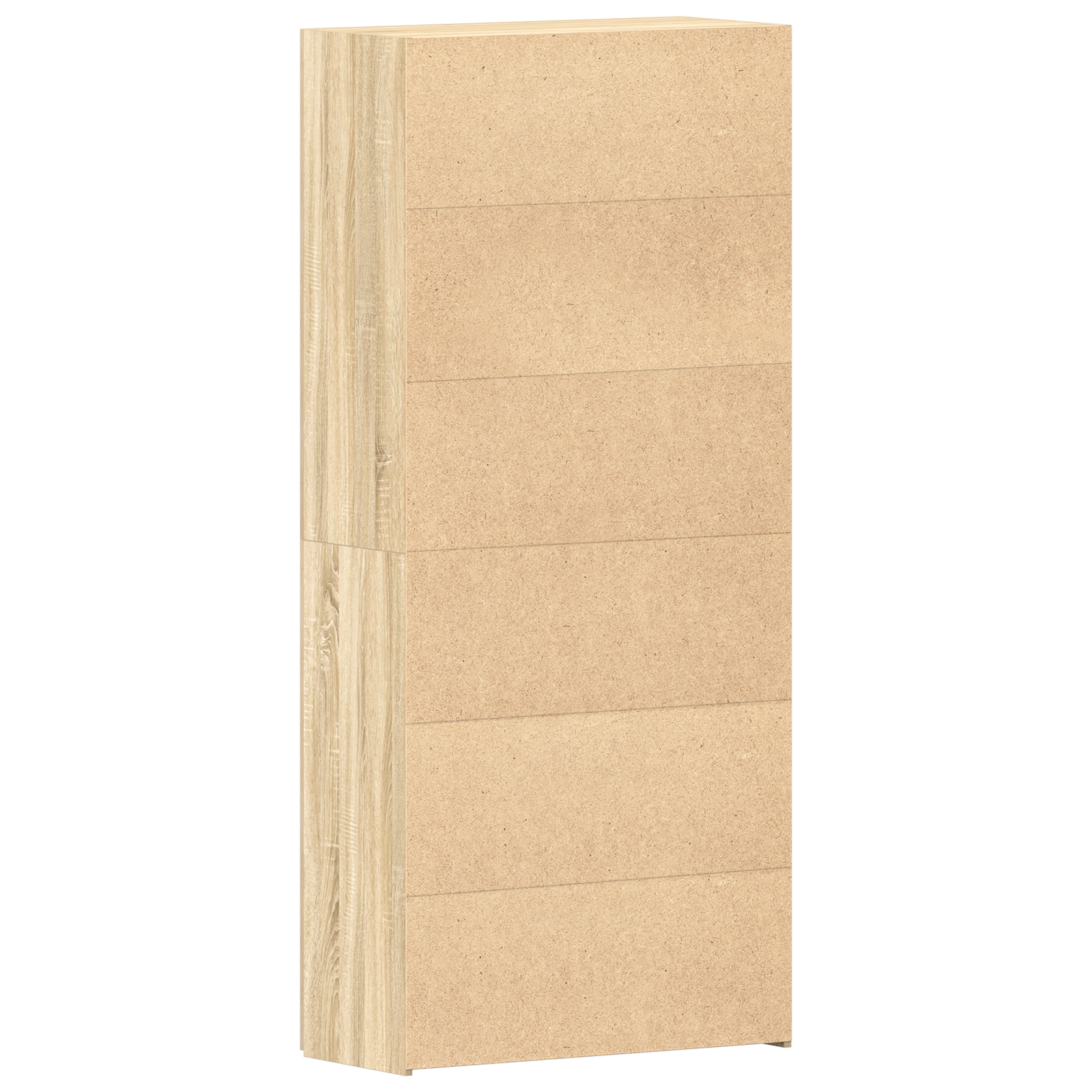 Skohylle Sonoma Eik 80x35,5x180 cm Konstruert tre