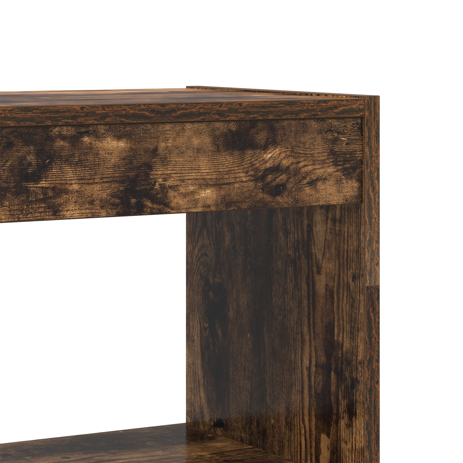 brun bokhylle Brun Konstruert tre 100 x 30 x 198 cm