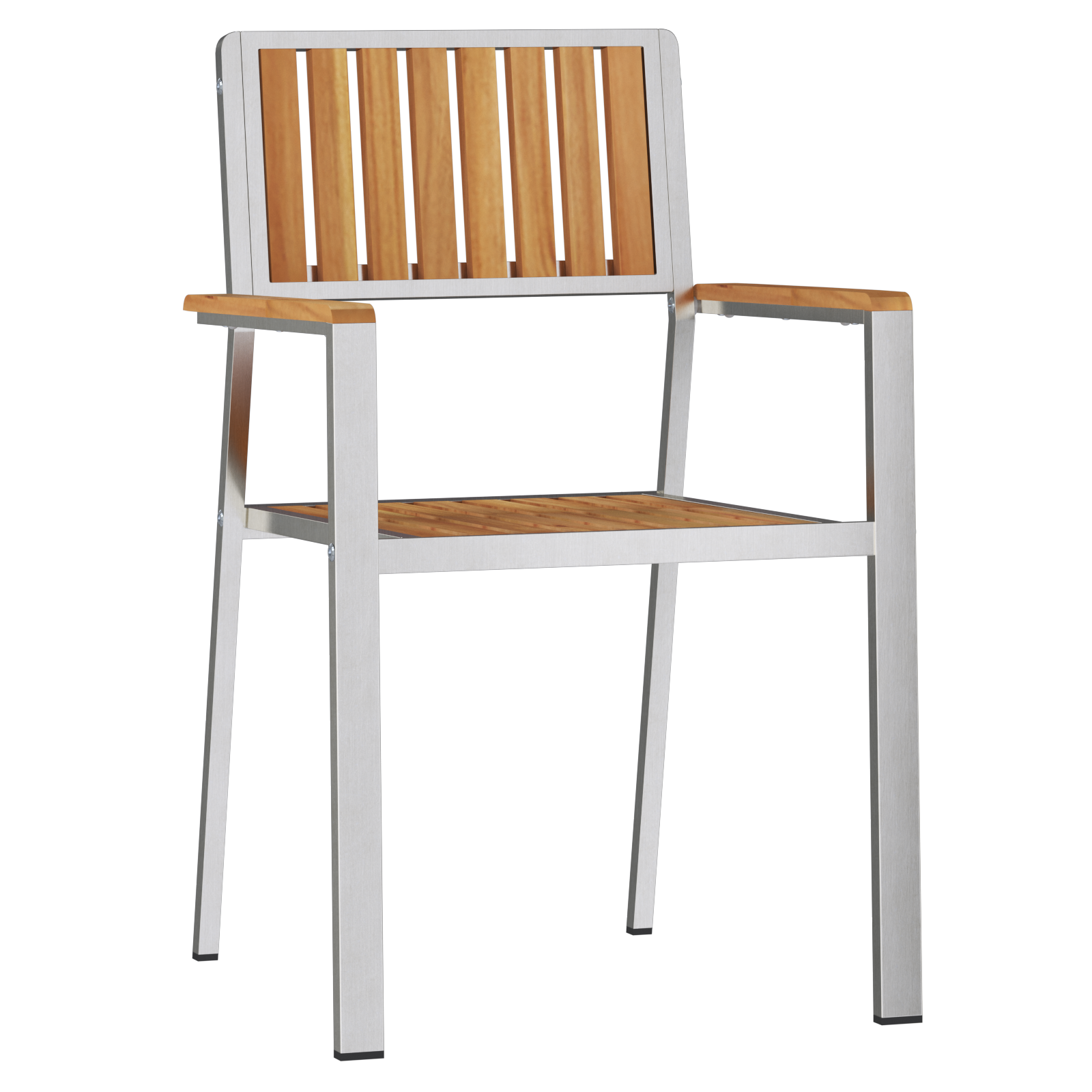 3 deler Hagemøbel sett Solid Tre Teak