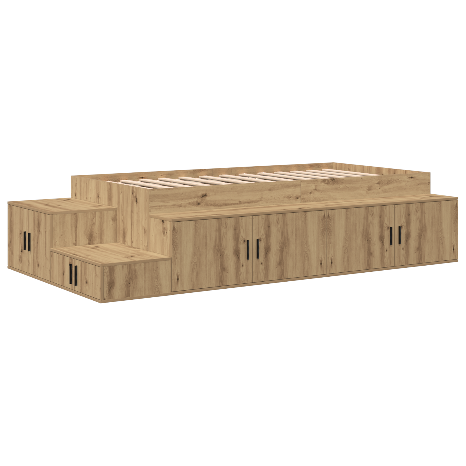 Oppbevarings Sengeramme Artisan Eik 75x190 cm