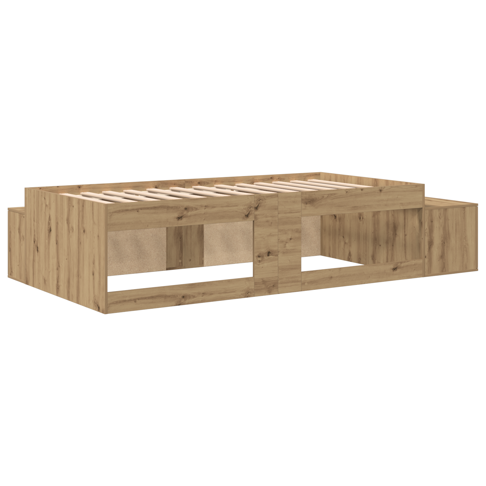 Oppbevarings Sengeramme Artisan Eik 75x190 cm