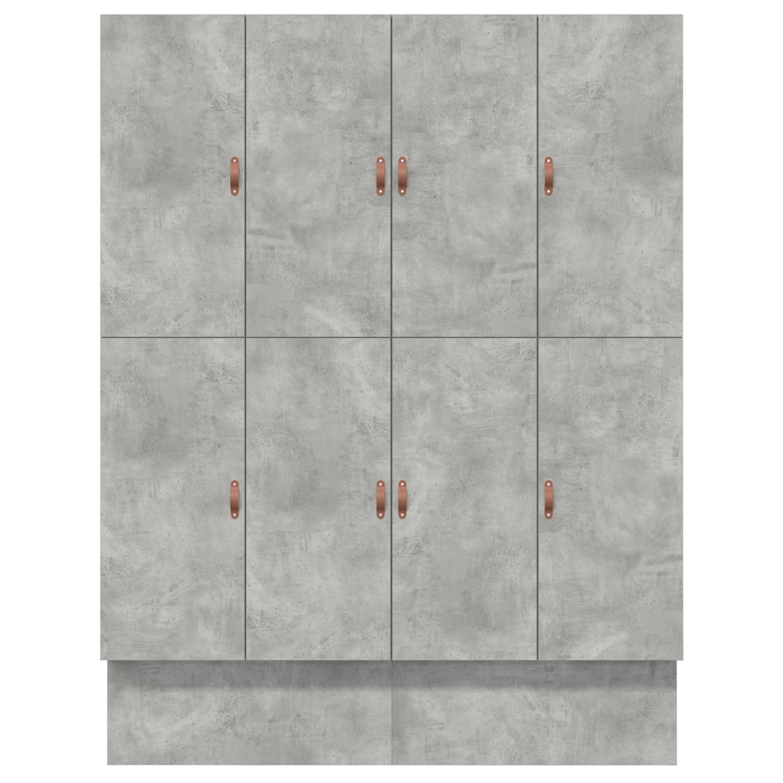 sengeramme betonggrå 180x200 cm