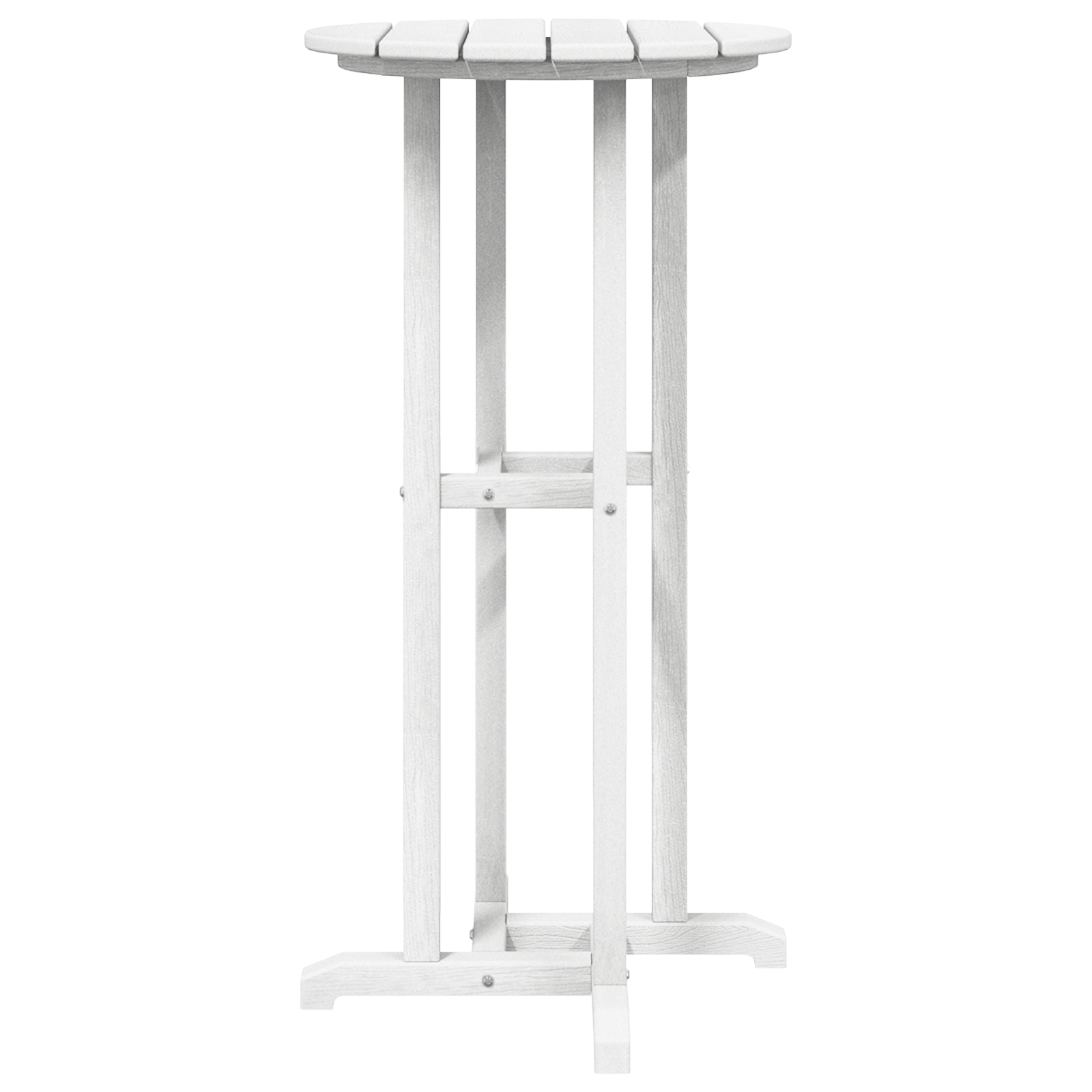 3-delt hagebar-sett hvit HDPE