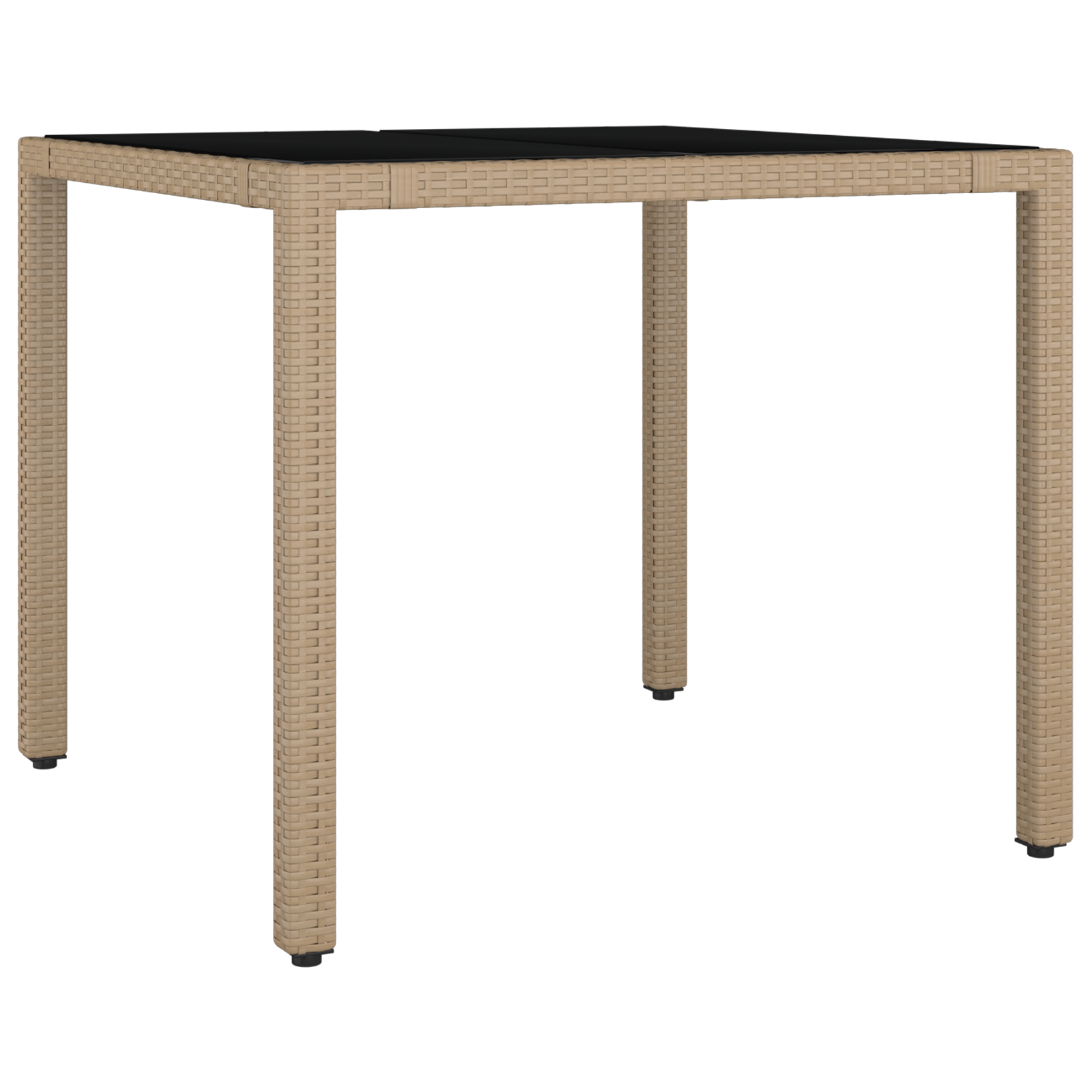 3 Delt Hagemøbelsett Beige Polyrotting